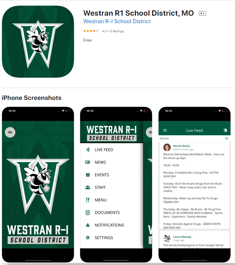 Add the WESTRAN App!