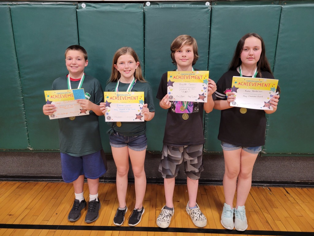 4th/5th Grade Students of the Month