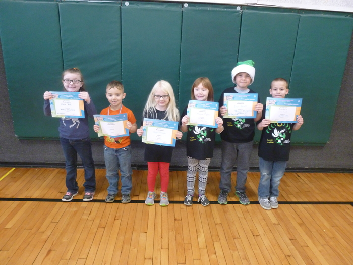 K/1st December Students of the Month