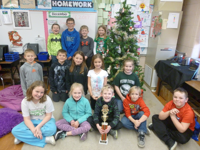 3A December Reading Counts Winners
