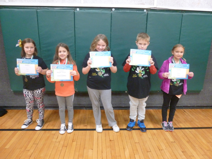 2nd and 3rd Grade Students of the Month